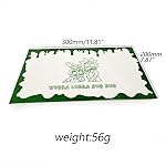 20X30cm Green Rectangle Silicone Mat Pad Non Stick Silicone Mats 1pcs+1Tool - Image 2