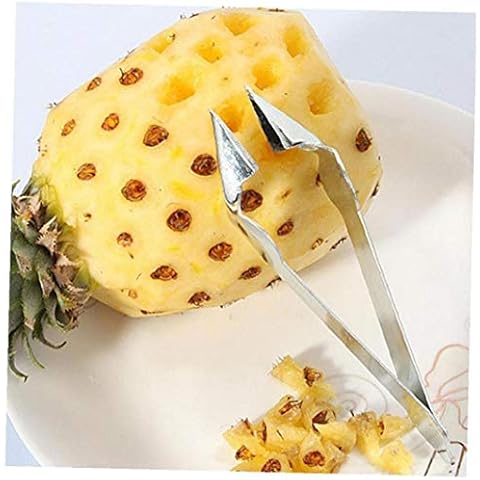 Practical Stainless Steel Cutter Pineapple Eye Peeler Pineapple Seed Remover Clip Home Kitchen Tools Cover