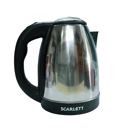 Scarlett kettle for boiling water or milk, making tea, cooking rice and many more.