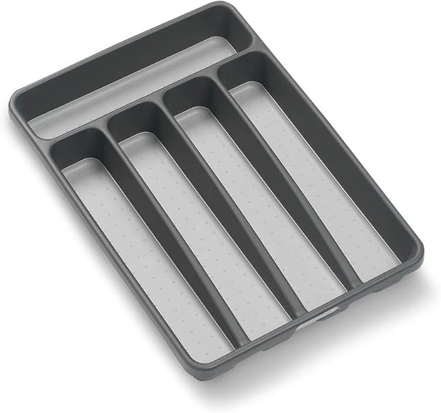 madesmart Classic Mini Silverware Tray, Granite