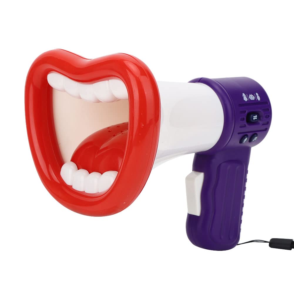 Voice Changer Toy, Handheld Loudspeaker Toy, Large Mouth Shaped Mini