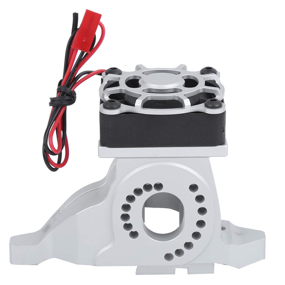 Split Type Design RC Motor Mount Heat Sink Unique Heat Sink and Mounting Bracket for Series Using (Silver)