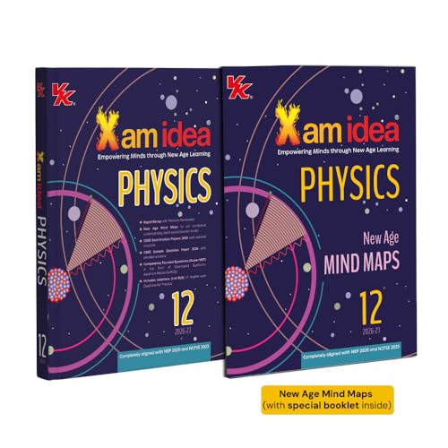 Image of Xam idea Physics Class 12 - (CBSE 2026-27) | Mind Maps | Solved NCERT | Solved PYQs | MCQs, A-R, Case-based, VSA, SA, LA Questions | Solved 2026 CBSE Examination & Sample Papers