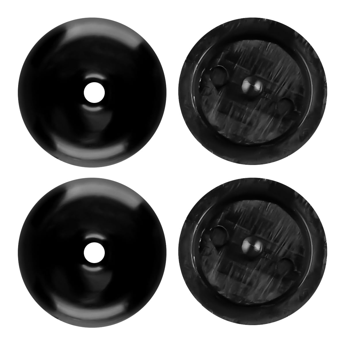 4PCS Three-Point Seat Belt Stop Button Car Anti-Slip Belt Positioning Mushroom Head Snap Button for All Kinds of Cars, No Need to Weld