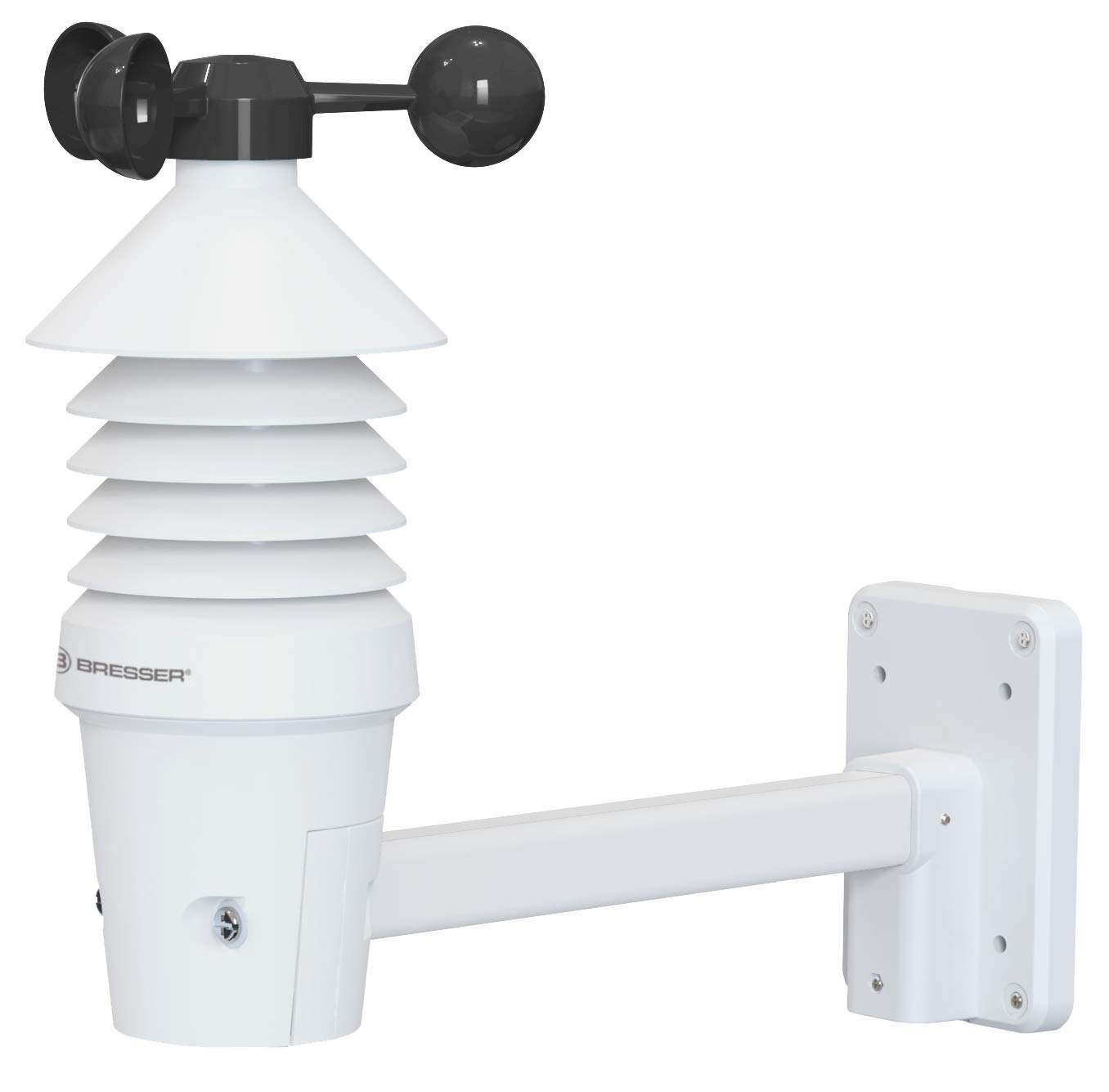 Bresser 7002535 - Stazione meteorologica Radio con sensore Esterno, WiFi Professionale, 3 in 1, con Display a Colori