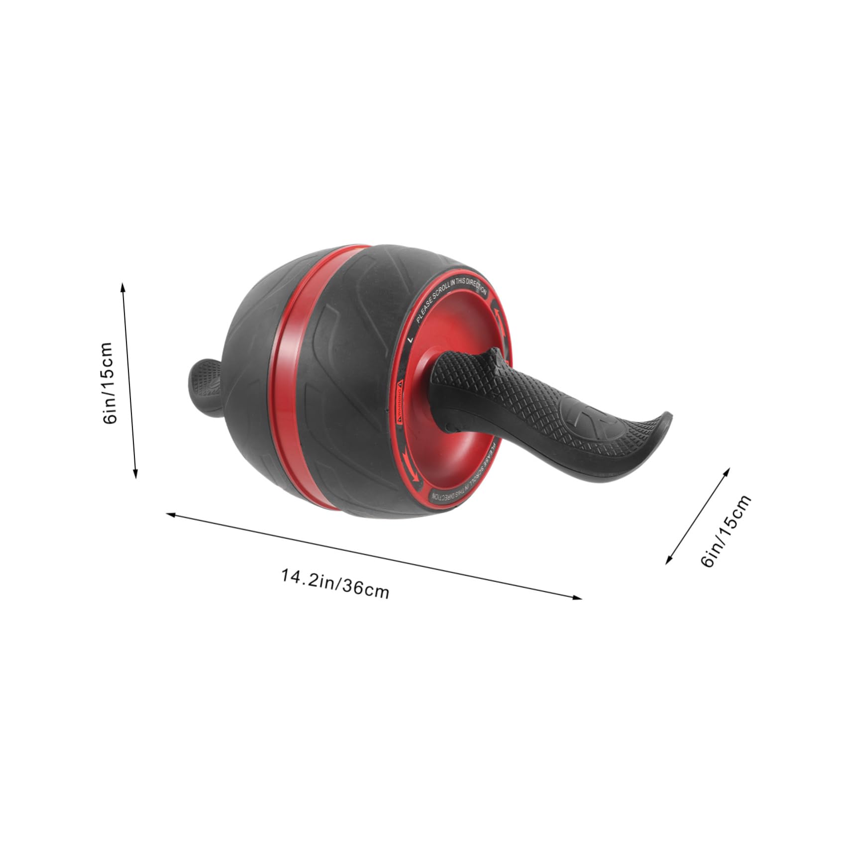 TOYANDONA Abdominal Automática Entrenamiento Casa Rodillo de Ejercicio Tonificar Abdominales y Brazos Equipamiento Fitness Hombres y Mujeres