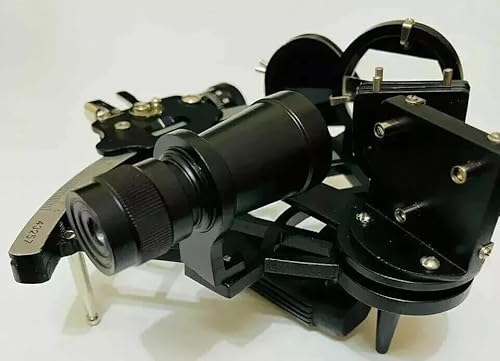 Sextante náutico de aluminio macizo Tamaya Sextant navegación de trabajo preciso vintage.