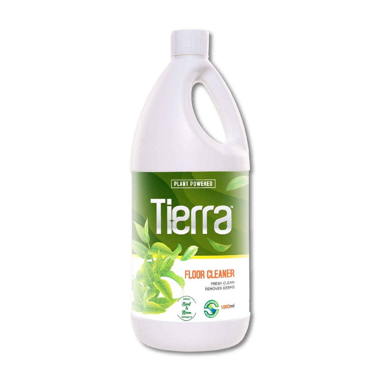Tierra Floor Cleaner Liquid| 1 Litre Pack| Fresh Basil & Neem extracts| Removes Germs & Stains| Skin Safe, Baby Safe & Pet-Friendly| Non-Toxic (B08LNRSJ2Y) Amazon Price History, Amazon Price Tracker