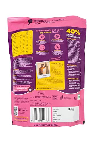 Image of Yoga Bar Yogabar High Protein Muesli 850g 850 gm Pouch