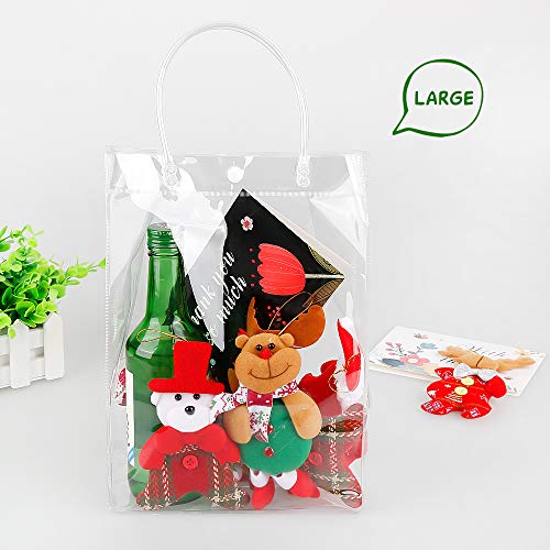 Bolsa feminina transparente kangle, bolsa de compras, bolsa de viagem, bolsa de praia, para trabalho