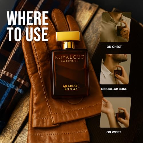 Image of Arabian Aroma Seduction & Royal Oud Eau de Parfum | Long Lasting Luxury Perfume Set for Men & Women | Premium Fragrance Gift Pack of 2-30ml Each)