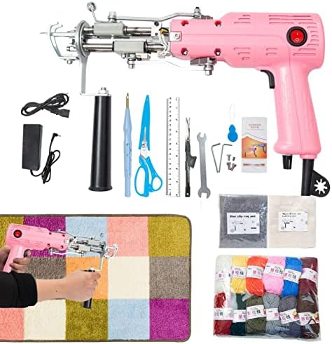 Máquina de Tufting - 2 em 1 máquina de tecelagem de carpete de pi...