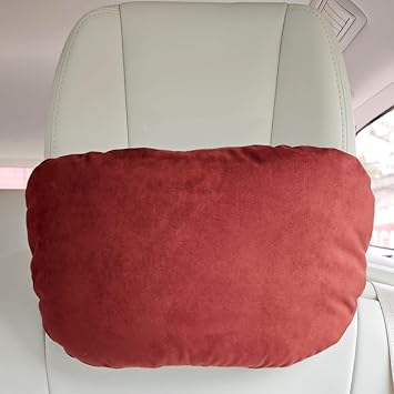Car Headrest Pillow, for Honda Civic 10 2016-2021 / CR-V CRV 2017-2021 / Clarity 2018-2021 Neck Super Soft Adjustable Strap & Breathable Removable Cover