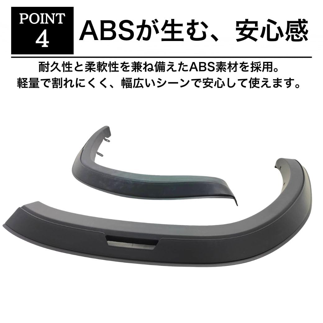 Amazon | GI☆GEAR オーバーフェンダー/フェンダーフレア スリムタイプ