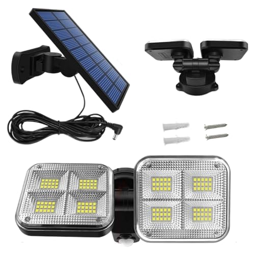 Lampe solaire extérieure pour éliminer l'obscurité du garage et sécuriser vos accès de nuit