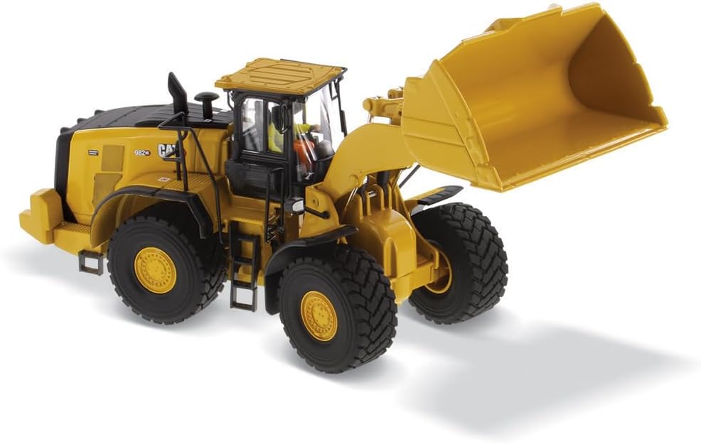 Diecast Masters 1:50 Scale Caterpillar 982 XE Wheel Loader | High Line Series Cat Trucks & Construction Equipment Model 85685