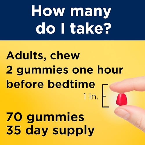 Nature Made Melatonin 10 mg per Serving Gummies, 70 Melatonin Gummies - image 4