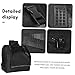 Wakauto Shockproof Thickened Accordion Backpack Case with Adjustable Straps Oxford Cloth Musical Instrument Storage Bag for Concerts Studios and School Use