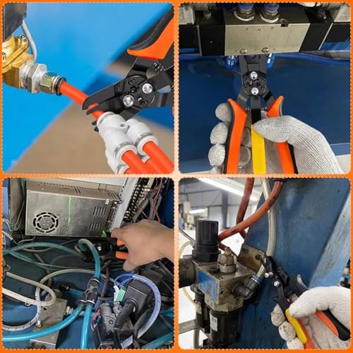 Alicate extractor para línea neumática útil para reparar el coche 8