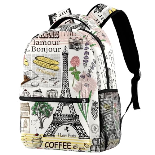 Sac à dos filles et garçons avec grand compartiment pour ranger tous les cahiers