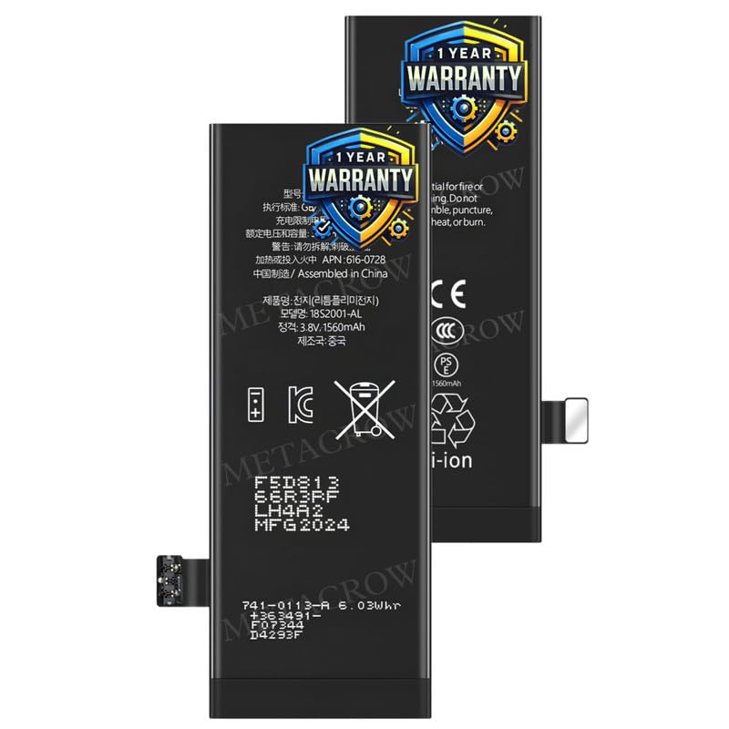 Image of Original Battery Compatible for iPhone 5s (A1453, A1457, A1518, A1528, A1530, A1533) - (1560mAh) - 1 Year Warranty