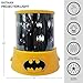 Batman Color Changing Kids Lamp and Nightlight,LED Projection Light for Bedroom Décor, Superhero Night Lamp for Boys & Girls