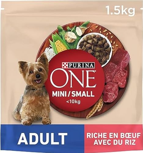 Nestlé Purina Petcare One My Dog Kroketten für kleine Hunde 1–10 kg verschiedene Geschmacksrichtungen , 1 Stück