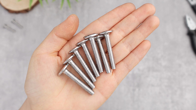 Image of Blulu 100 Pcs 1 /4 inch-20 x 1-1 /2 inch Hurricane Shutter Fasteners, 304 Stainless Steel Sidewalk Bolts, Truss Head Machine Screws for Exterior Window Panels and Doors Hardware Sliver