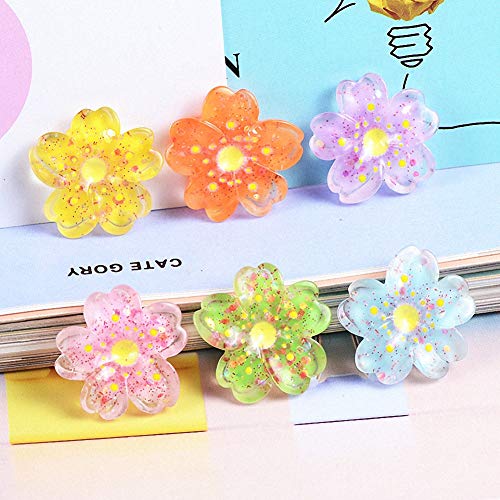 Image of Ulalaza 10pcs Slime Charms Mixed Set Resin Flatback Making Supplies For DIY Craft Making And Ornament Scrapbooking Beads Assorted Candy Fruit Cake Ornament
