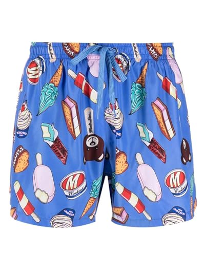 MOSCHINO Costume de bain de luxe avec finitions couture fait pour durer