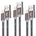 Produktbild Zeuste iPhone Ladekabel iPhone Kabel 3er Pack 1.5m USB Schnellladekabel Ladekabel Nylon Langes iPhone Kabel für iPhone 11 Pro Max XR XS X 8 7 6 6S Plus 5 SE, iPad Air