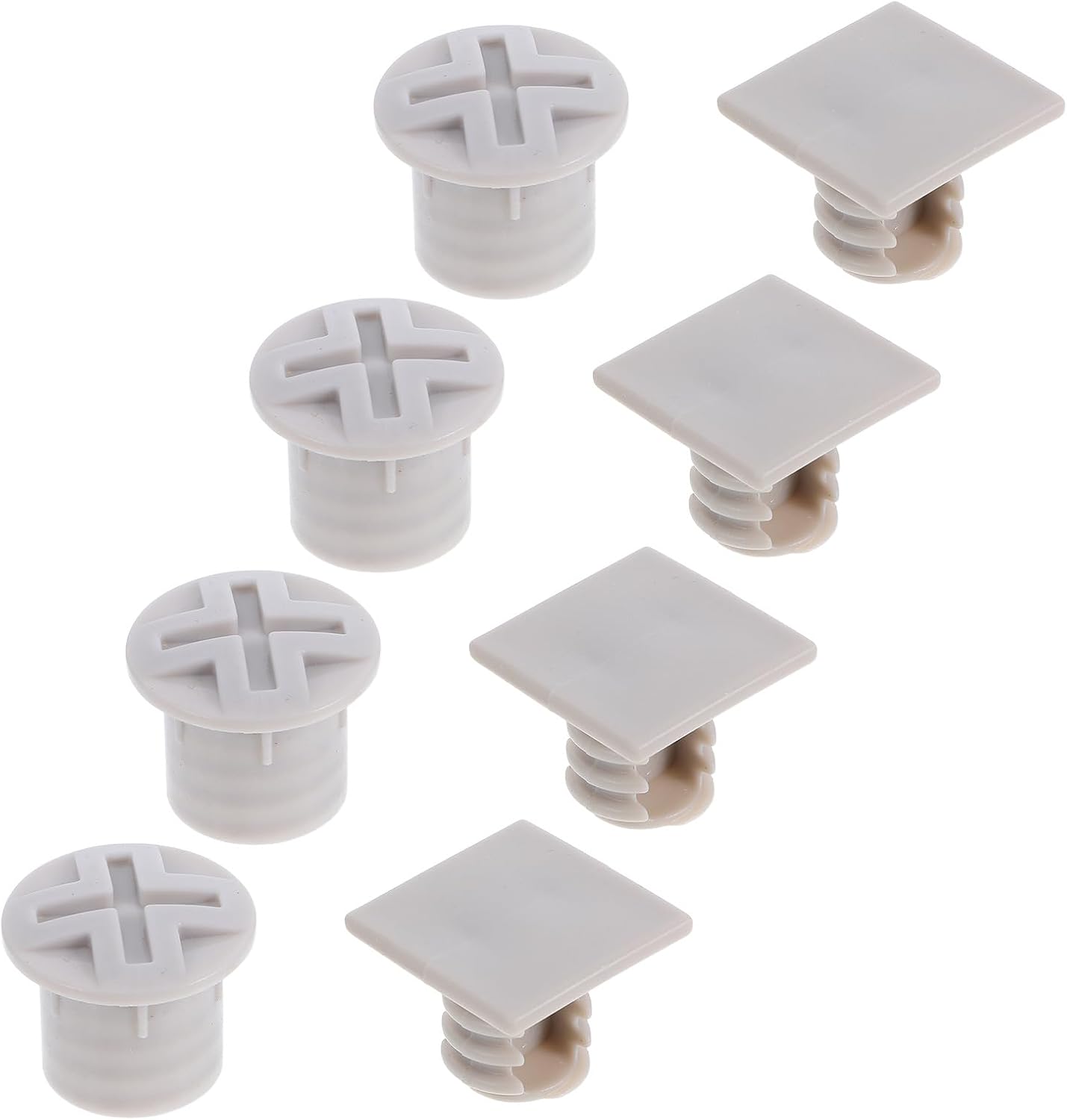 Plastic Slide Screw Caps Replacement for Slides 2.3cm Square Bolt Covers 4pcs for Outdoor Play Equipment Safety