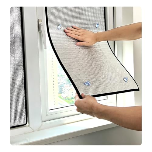 Heat Reflective Window Film, 9mm Thermal Insulation Aluminum Foil Tint with Suction Cups, Blackout Privacy Film, Anti-UV Heat Control Sun Blocking Cover for Bedroom Camper Garage(11.8 x 23.6 in)
