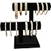 FindingKing 2 Tier Black Velvet T-Bar Bracelet Watch Jewelry Stand Display