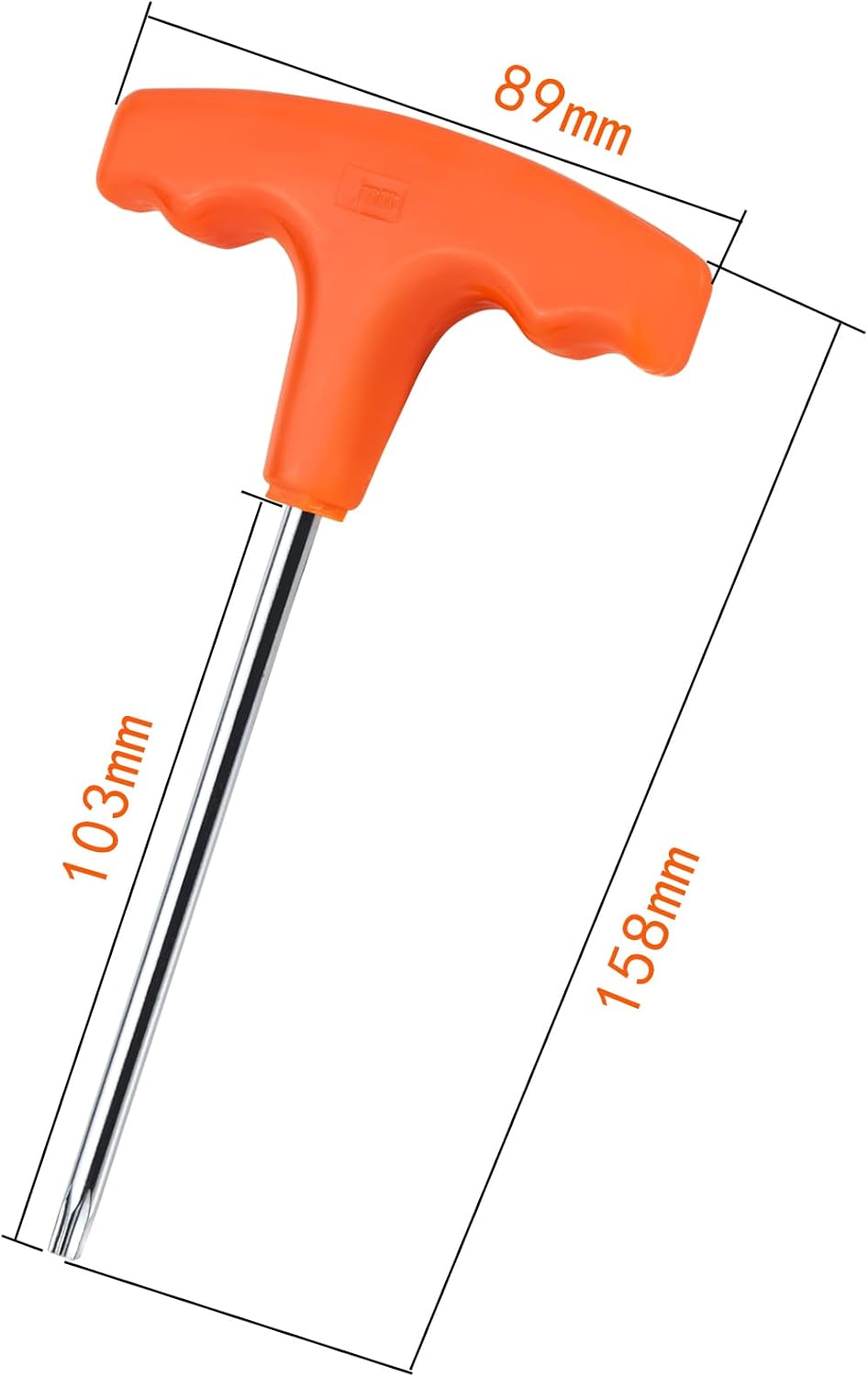 3Pack 0812-370-1000 T-Handle T27 Screwdriver, Fit for Stihl Makita Husqvarna Chainsaws, Chainsaw Adjustment Tool