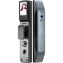 Smart Door Lock APP Remote Control Fingerprint Storage Password Electronic Key IC Card Auto Unlock with