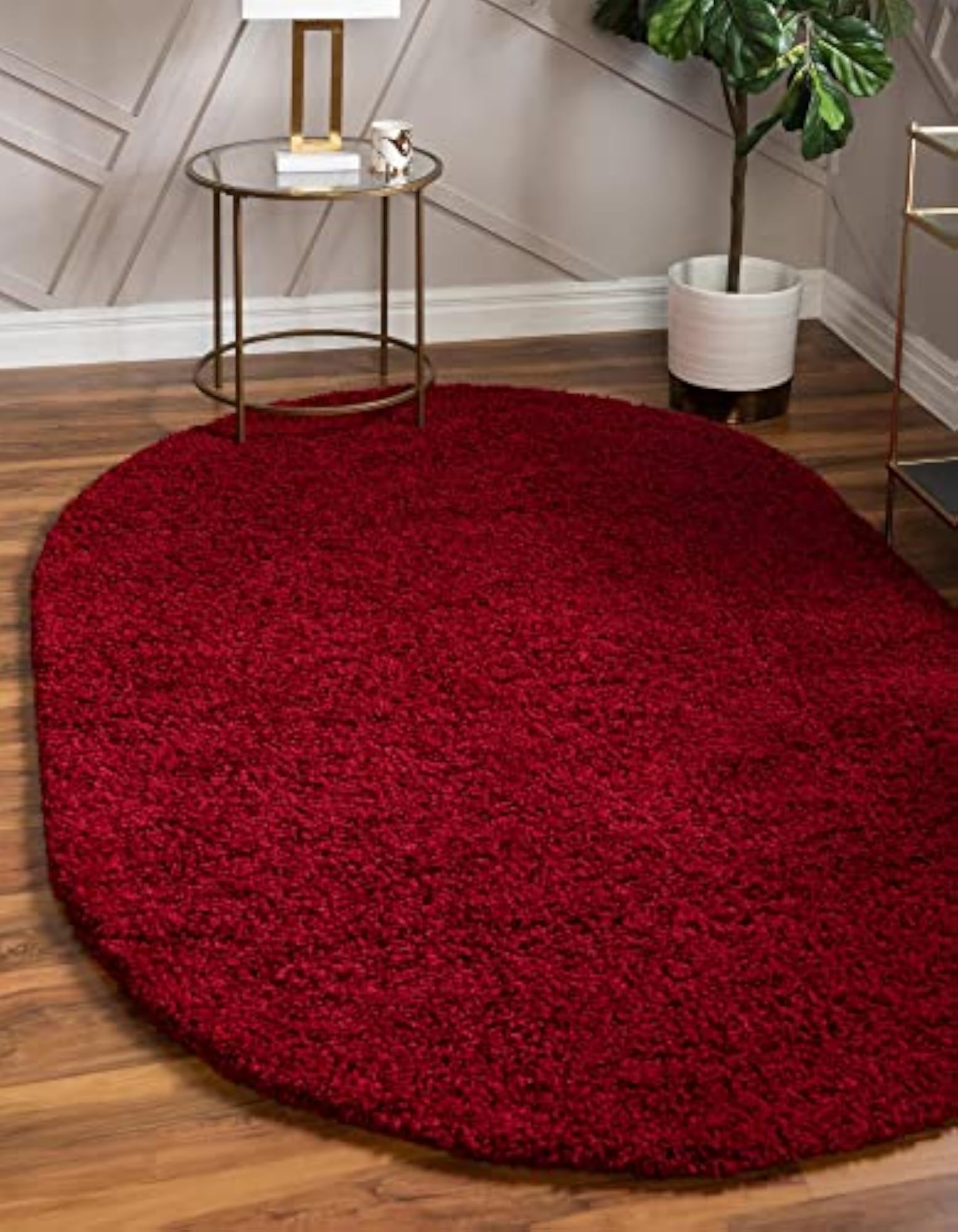 Luxury Fluffy Shaggy Polyester Carpet for Living Room Bedroom