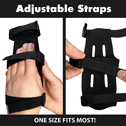 Keshes Archery Armguard Protector Arm Guard - Adjustable Forearm Wrist Protector For Bow Hunting Accessories For Youth & Adults (9 Inches, Black) #TOP4