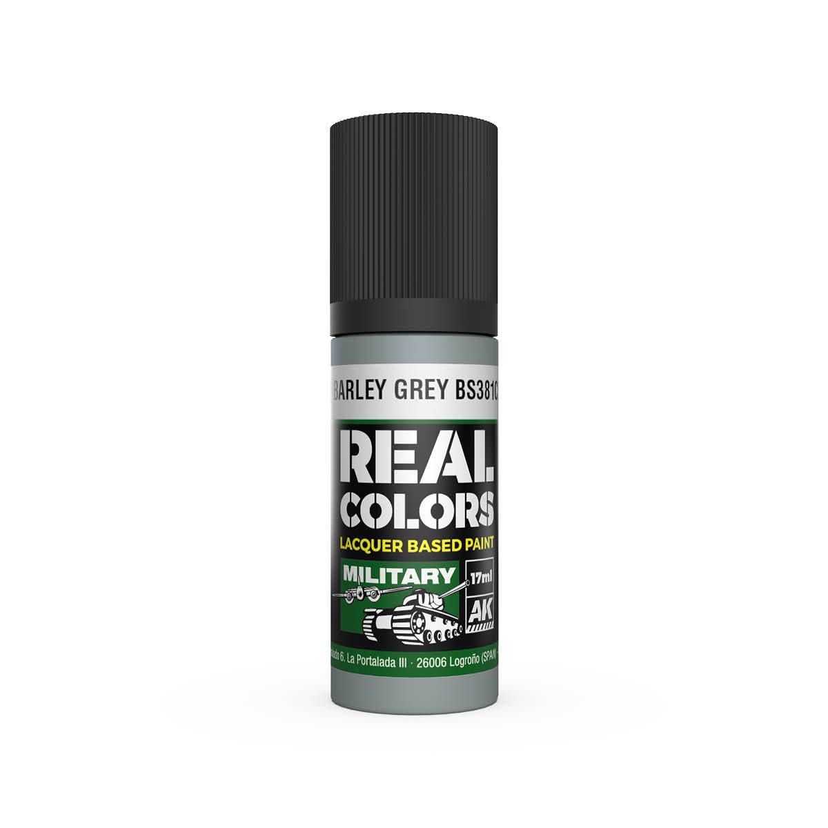Ak Interactive Grey Ak Real Colors Rc973 Raf Barley Bs381c/626 (17Ml) (Old Rc299)
