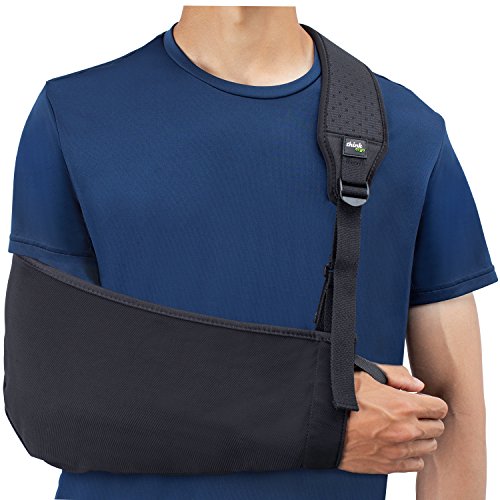 Think Ergo Arm Sling Air: Breathable Medical Sling With Padding On Strap. For Broken & Fractured Bones, Shoulder & Rotator Cuff Support #TOP6