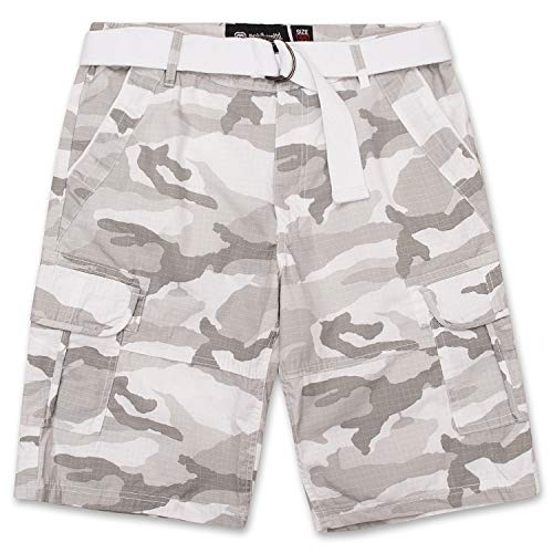 Ecko Unltd. Ripstop Cargo Shorts for Men, Big and Tall Shorts with Belt