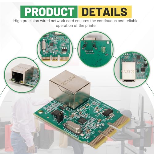 Carte réseau PCBA Zebra ZD420 ZD410 kit module Ethernet - 6