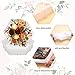 YOILES Resin Molds Silicone,Epoxy Resin Casting Craft Mold for Flower Preservation Bookends DIY Art (Hexagon+Heart+Square)