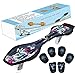 EiDevo Waveboard, Double Wheel Balance Scooter Roulette Board avec Lumières Aurora,Wave Board Cadeau d'anniversaire Antidérapant Snake Board Convient Aux Dnfants et Adolescents Débutants
