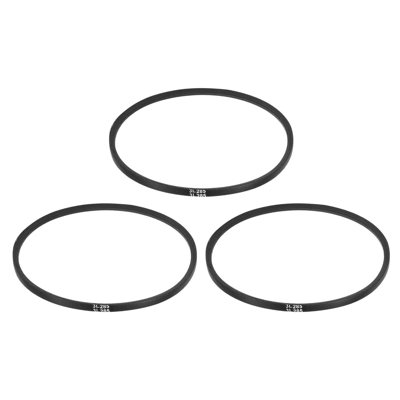 uxcell 3L240 Classic Wrapped Rubber V-Belt, 24"(610mm) Outside Circumference, 3L Profile V Belt 3/8" Width 7/32" Height — view 34