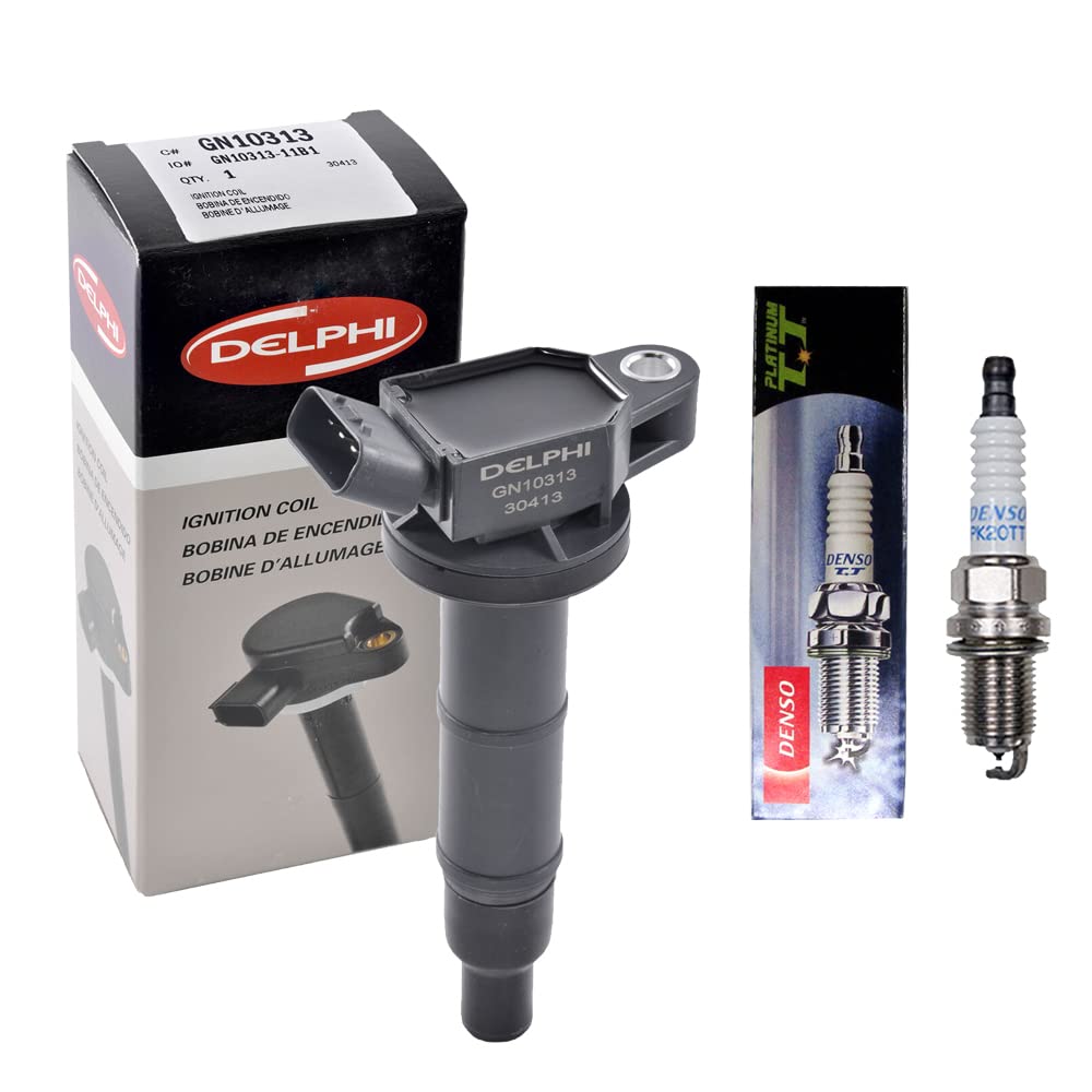 Amazon.com: New OEM Ignition Coil + Platinum Spark Plug For