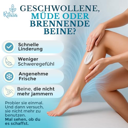 Kühlgel Ritalia 500ml für Lymphdrainage und Durchblutungsförderung