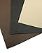 ALL PURPOSE ADHESIVE BACKED GENUINE LEATHER SHEET 8.5" X 11" (AVAILABLE IN 3 COLORS) (BLACK)