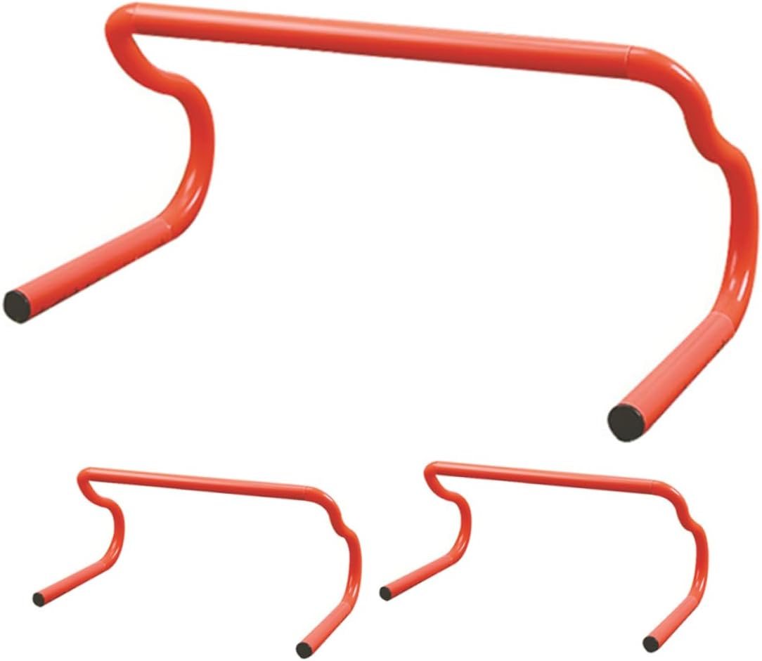 VICASKY 3pcs Adjustable Hurdle Rack Sports Ladder Agility Training Equipment Speed Hurdles Set for Basketball Baseball Soccer Football