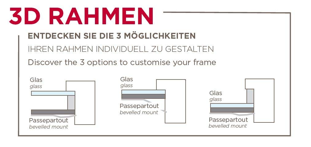 walther design Stockholm 3D Holzrahmen 20x20 cm schwarz – Bild 4